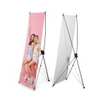 Standartinė X formos reklaminė juosta 60x160