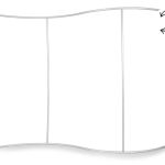 Tekstilinė sienelė Atlantis Tube S formos 300x230