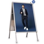 Auroros kelio ženklas sidabrinis - A0