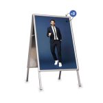 „Aurora“ A lentos ženklas, sidabrinis - B2