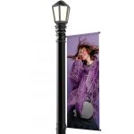 Prospekto reklaminių skydelių / vėliavų sistema – viena