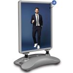 Hamptono šaligatvio ženklas sidabrinis - A0