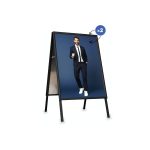 „Aurora“ A formos iškabos, juodos spalvos – A2