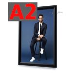 Aliuminis rėmelis Standartinis A2 (juodas)