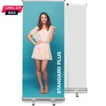 Mobilus reklaminis stendas Roll Up Standard Plus 85x200