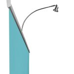 Mobilus reklaminis stendas Roll Up light - Halogeninis