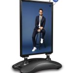 Hamptono šaligatvio ženklas, juodas – B2