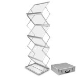 Montana skrajučių laikiklis A3 dėkle - sidabrinis