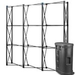 Juoda Pro magnetinė iššokanti sienelė 3x3 tiesiai dėžutėje