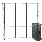 Aukščiausios kokybės magnetinė iššokanti sienelė 3x3 arkos vitrinoje