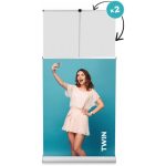 Mobilus reklaminis stendas Roll Up Twin 85x200
