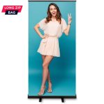 Mobilus reklaminis stendas Roll Up Standard Black 85x200