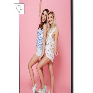 LED DĖŽUTĖ™ 100x250 - juoda